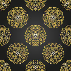 Damask Seamless Vector Pattern