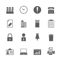 office icons set