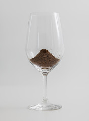 Cacao in Wineglass