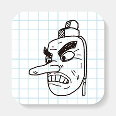 Tengu doodle