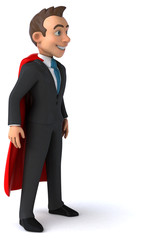 Super businessman