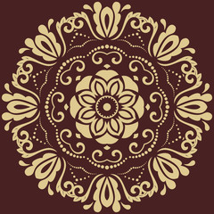 Oriental Abstract Vector Pattern