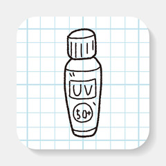 sunscreen doodle