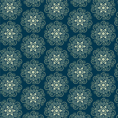 abstract seamless pattern lines curve background