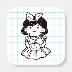 snow white doodle