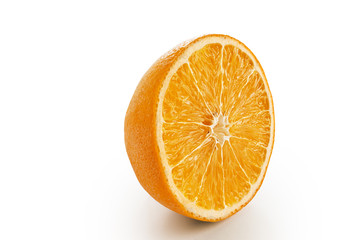 orange nature on a white background.