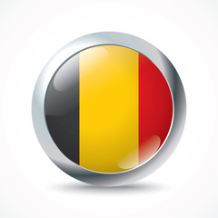 Belgium flag button