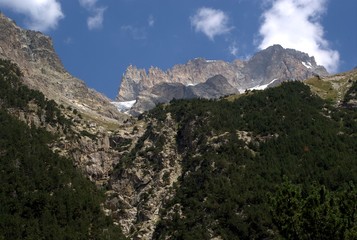 Fototapeta premium La Bérarde - Les Ecrins.