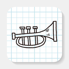 trumpet doodle