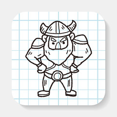 viking doodle
