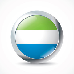 Sierra Leone flag button