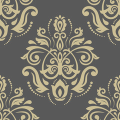 Damask Seamless Vector Pattern