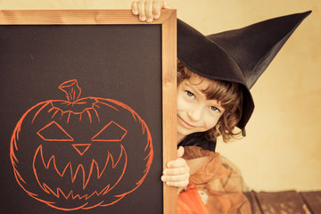 Halloween child