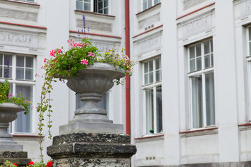 mansion - Fassade, herrschaftlicher Wohnsitz, Karlsbad, Karlovy Vary