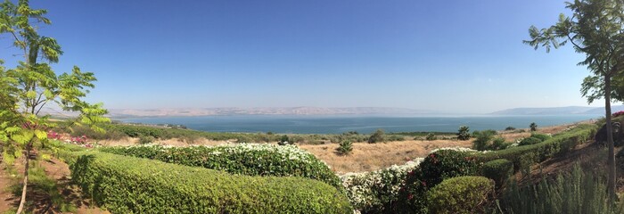 Lago di Tiberiade, Monte delle Beatitudini, Israele