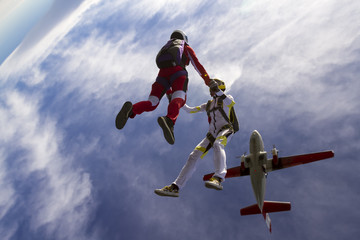 Skydiving photo.
