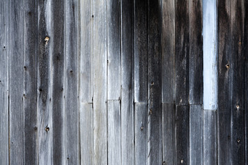 Weathered wooden plank wall background