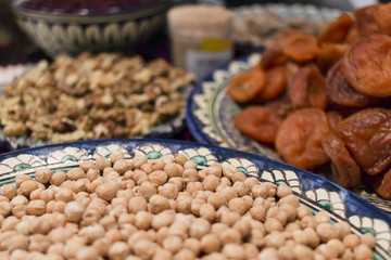 Dried food closeup