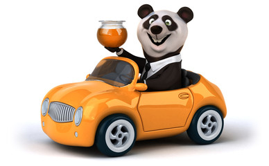 Fun panda © Julien Tromeur
