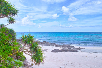 宮古島のプライベートビーチ
