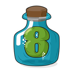 Seven in Bank for chemical research. Figure 7 magic bottle. Labo