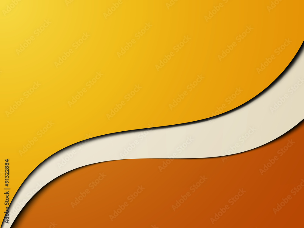 Poster abstract vector background with colored waves.