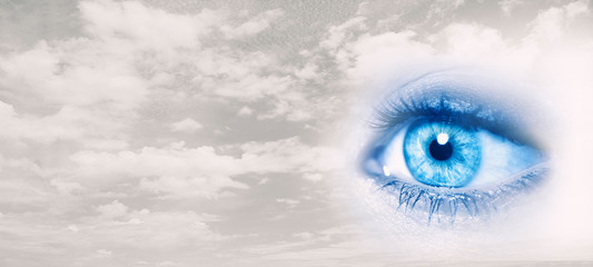 Eye of sky