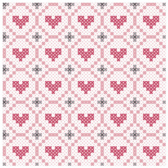 Seamless background with delicate symmetrical ornament pattern for web page backgrounds, textile designs, fills, banners