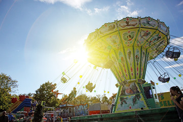 Karussell auf dem Oktoberfest