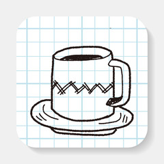 coffee cup doodle
