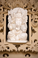 statuette of the god Ganesha on a house,Nusa Penida, Prov. Bali,Indonesia
