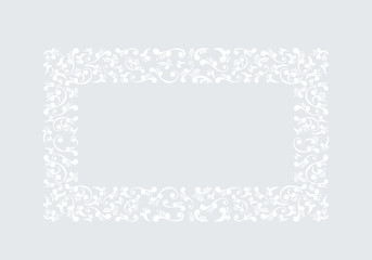 Fototapeta premium Ozdoby passepartout