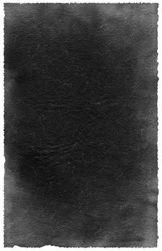 Old Black Paper Sheet