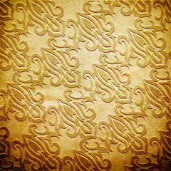Gold background with pattern
