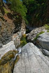 Waterfalls in Samothraki