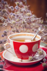 tea in cup