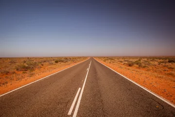 Gordijnen Australian Outback Road © tropicalbank5
