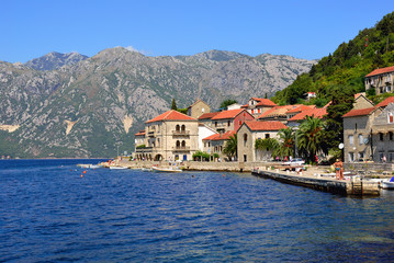Fototapeta na wymiar Perast, Montenegro