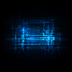 vector abstract future technology, electric telecom background