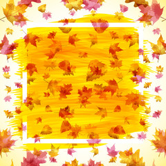 Autumn abstract background, eps 10