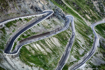 Stelvio Pass - Hairpins