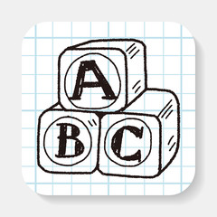 block toy doodle