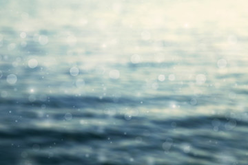 blurred water background