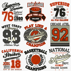 Sport t-shirt set