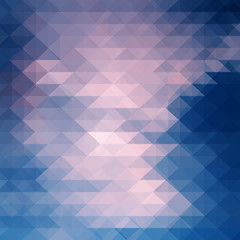 Hipster background made of triangles.