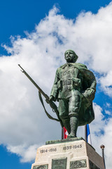 Statue de soldat