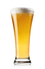 Extending up glass of beer