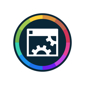 Modern Vector App Button