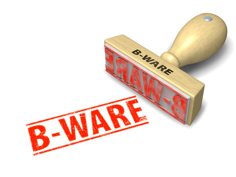 Stempel B-WARE