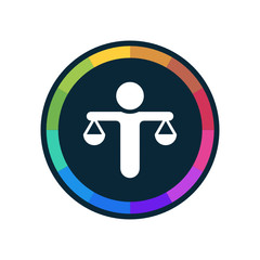 Modern Vector App Button